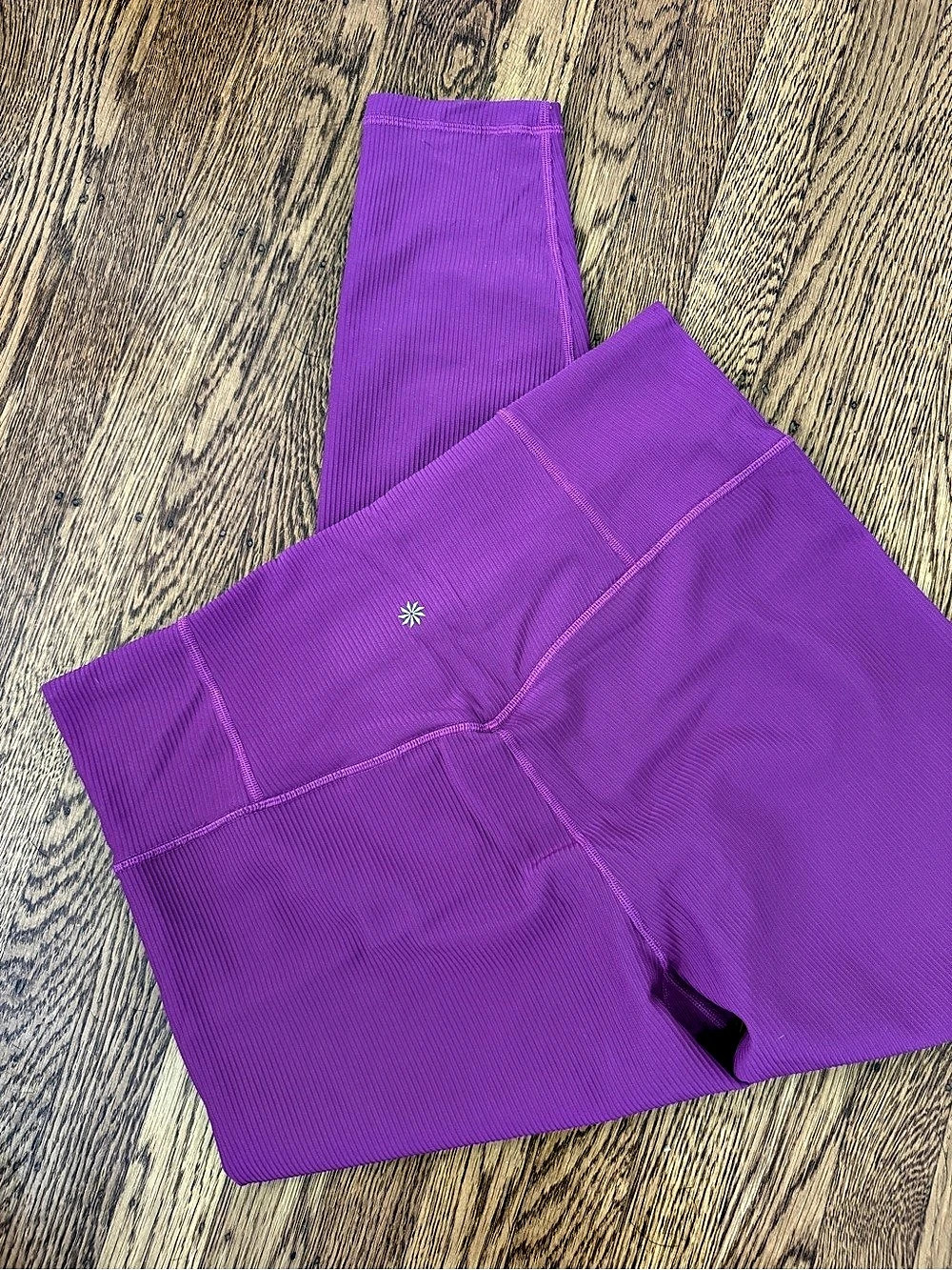 XL Athleta Elation Ultra High Rise Rib Leggings